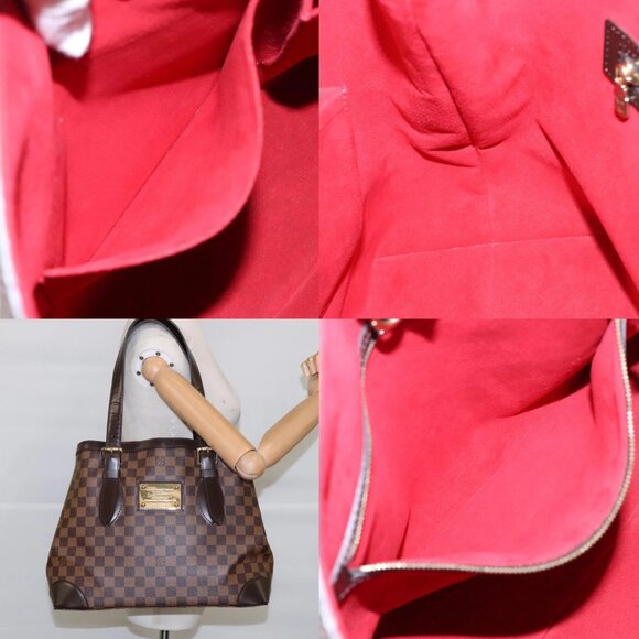 LOUIS VUITTON Damier Ebene Hampstead MM Tote Bag N51204 LV Auth 92738AV - Picture 13 of 14